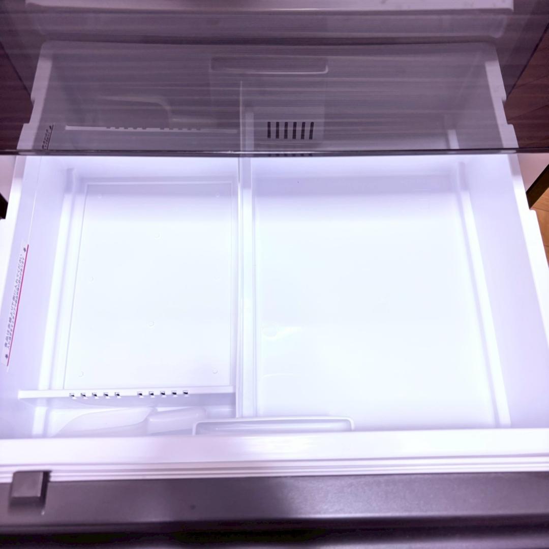 【極美品】三菱 冷蔵庫 365L ガラス扉 高年式 2022年製 大容量