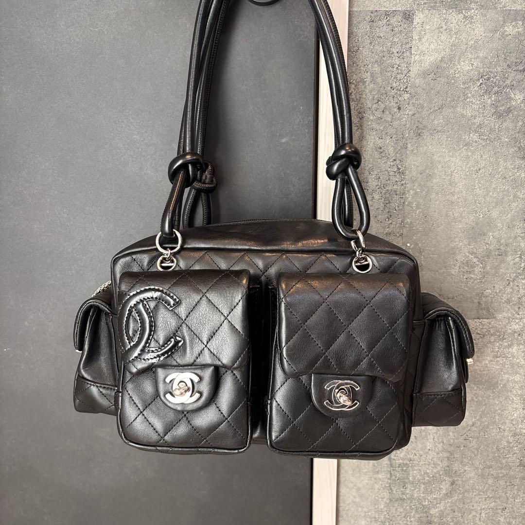 NonCHANEL シャネル カンボンライン マルチポケットカンボンライン