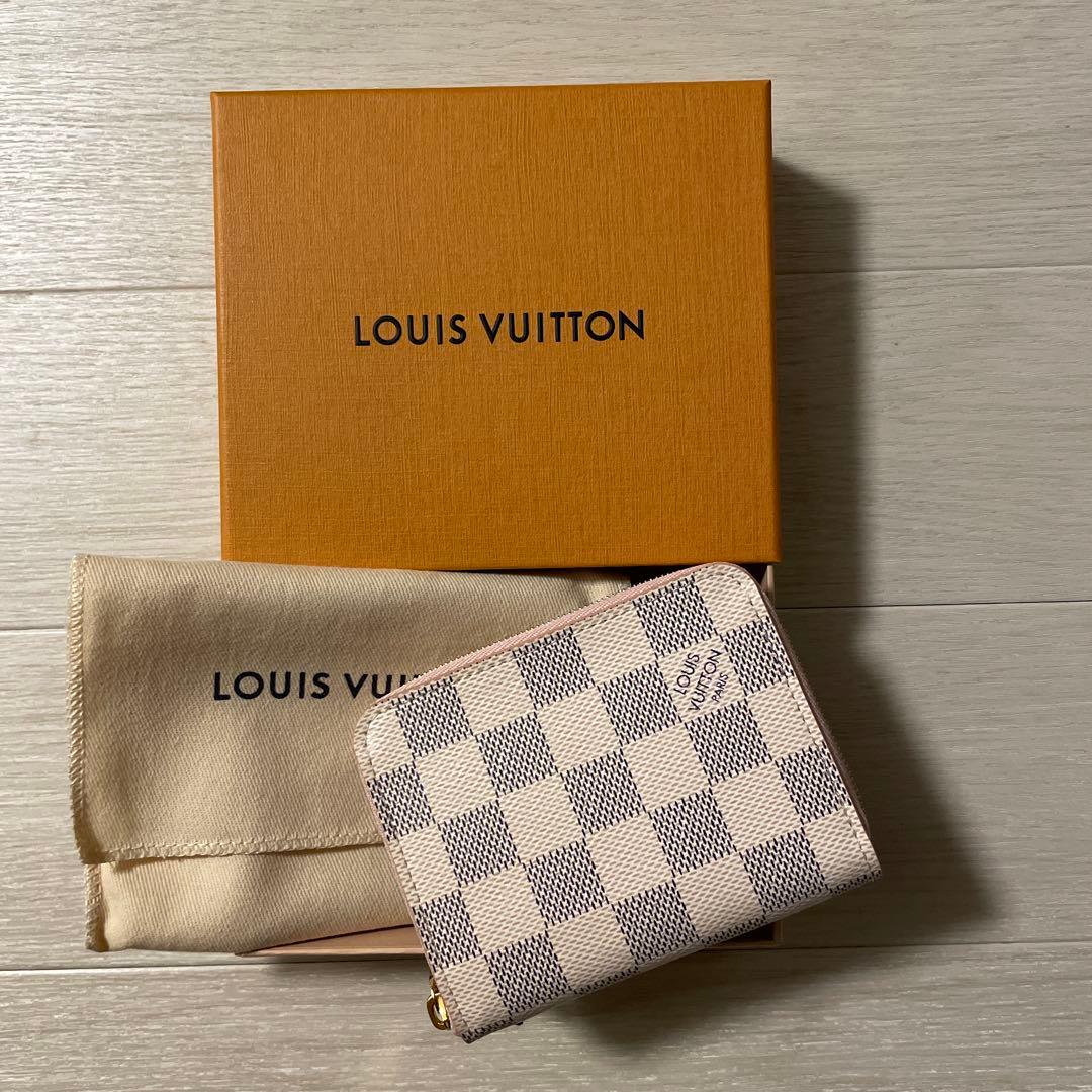 Louis Vuitton ダミエ アズールジッピーパース
