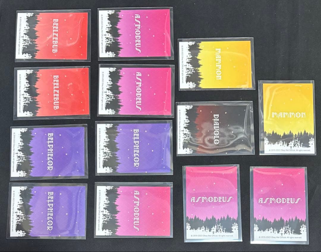 Obey Me！ チェキ　カード　まとめ売り おべいみー