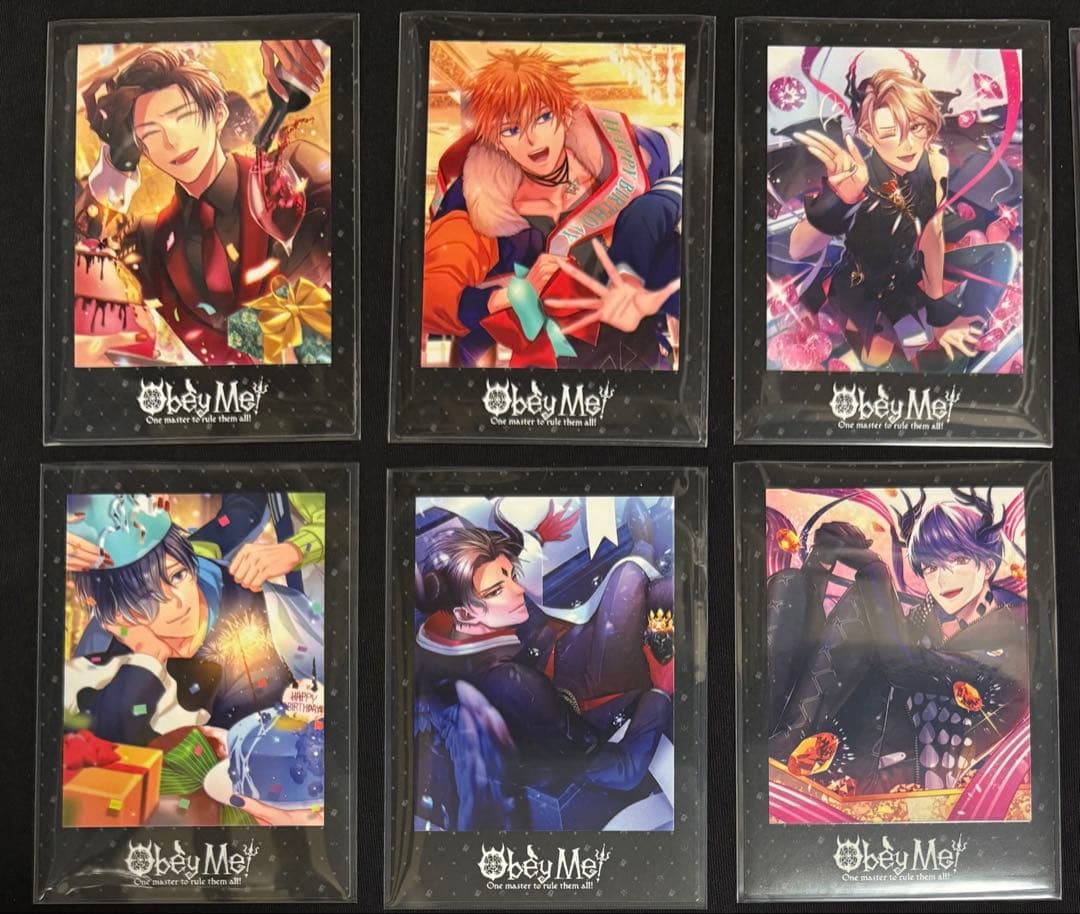 Obey Me！ チェキ　カード　まとめ売り おべいみー