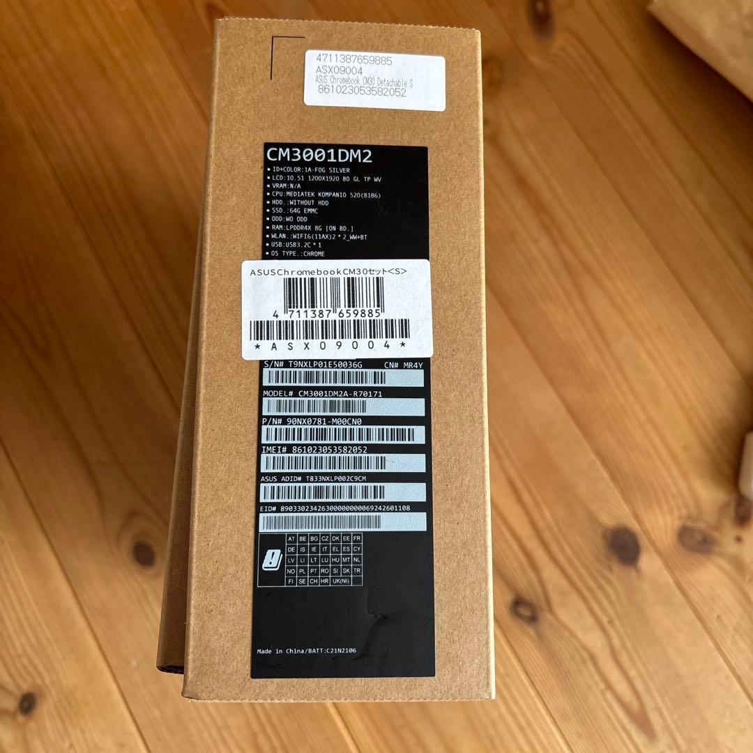 ASUS Chromebook CM3001DM2 フォグシルバー