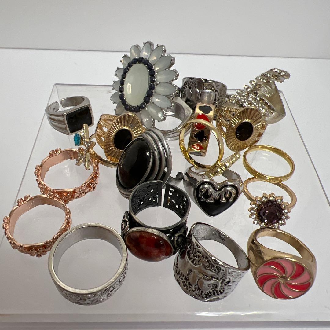 指輪色々　袋込1006g 東さ8-0106①