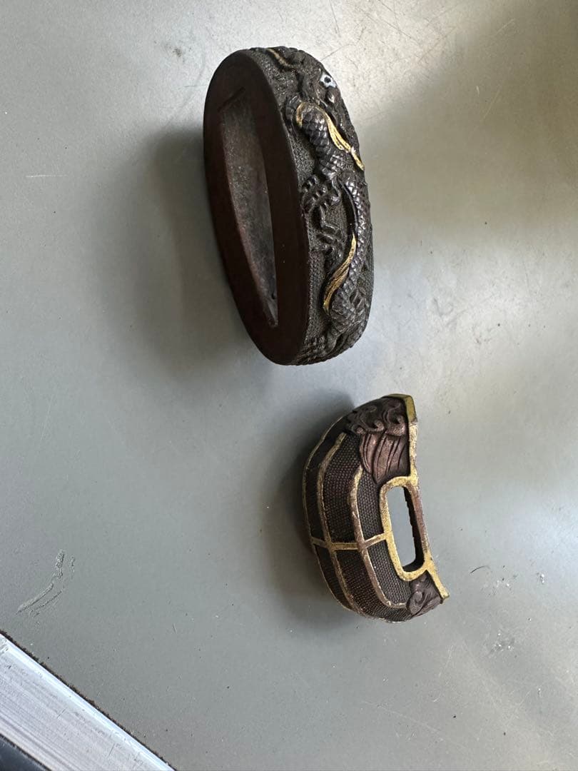 縁頭・刀装具・刀剣小道具・龍の図