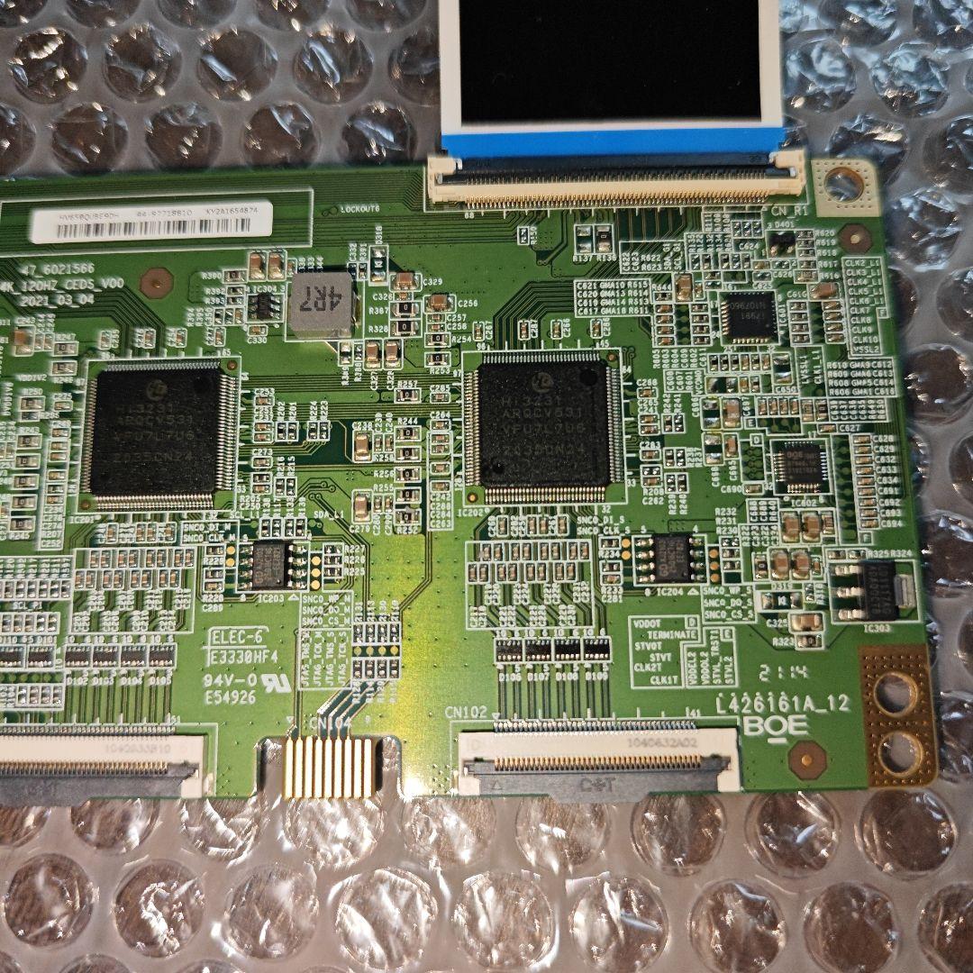 東芝 REGZA 液晶テレビ T-CON基板 65Z570K 2021年製