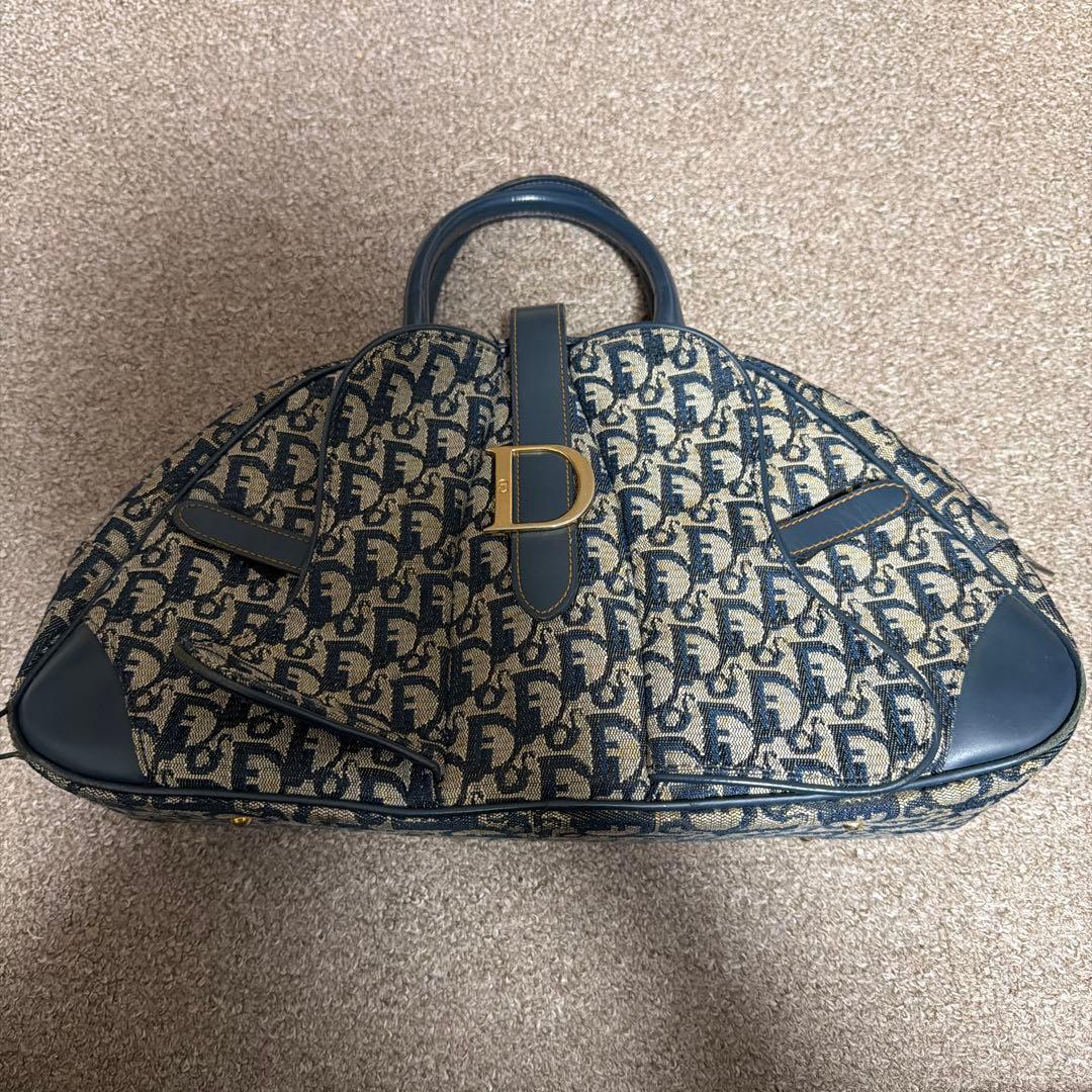 Christian Dior トロッター ダブルサドルバッグ