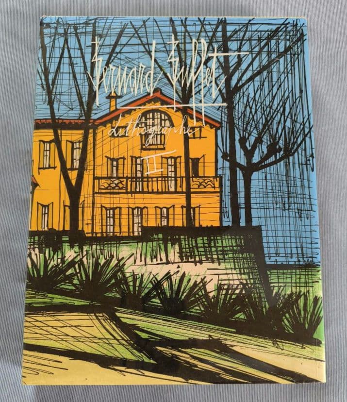 ビュフェ リトグラフ 3枚付き画集