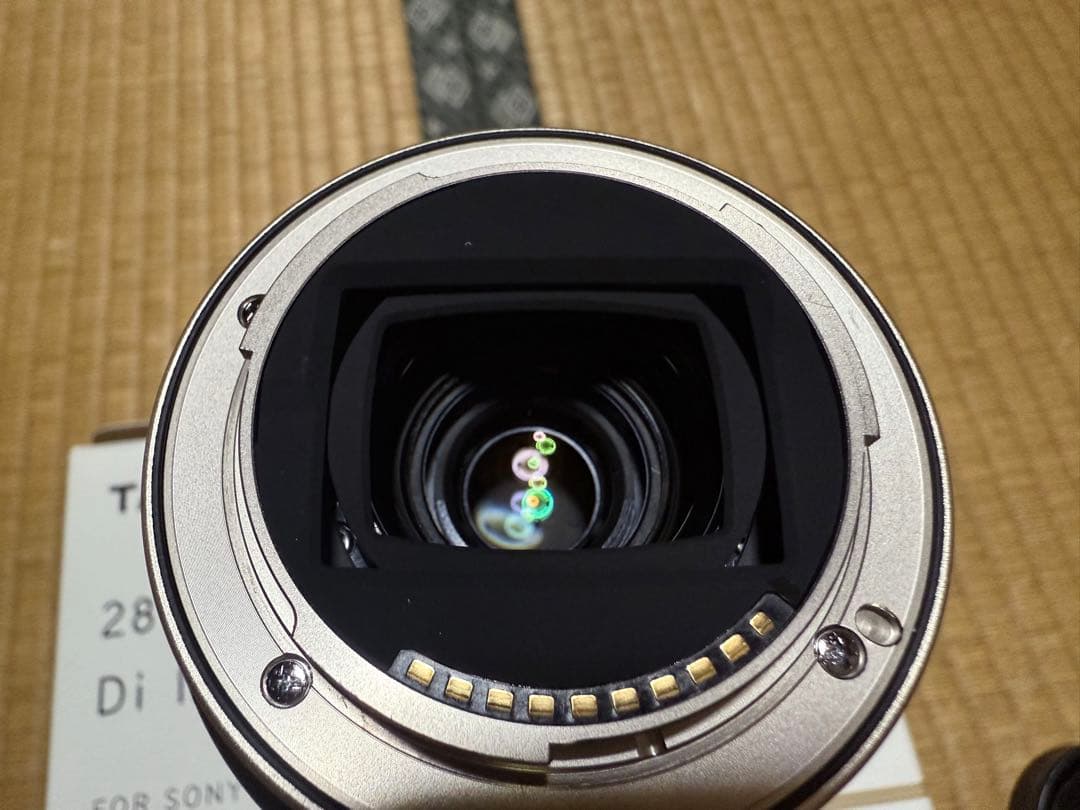 タムロン　レンズ　TAMRON 28-200mm フルサイズ　FEマウント