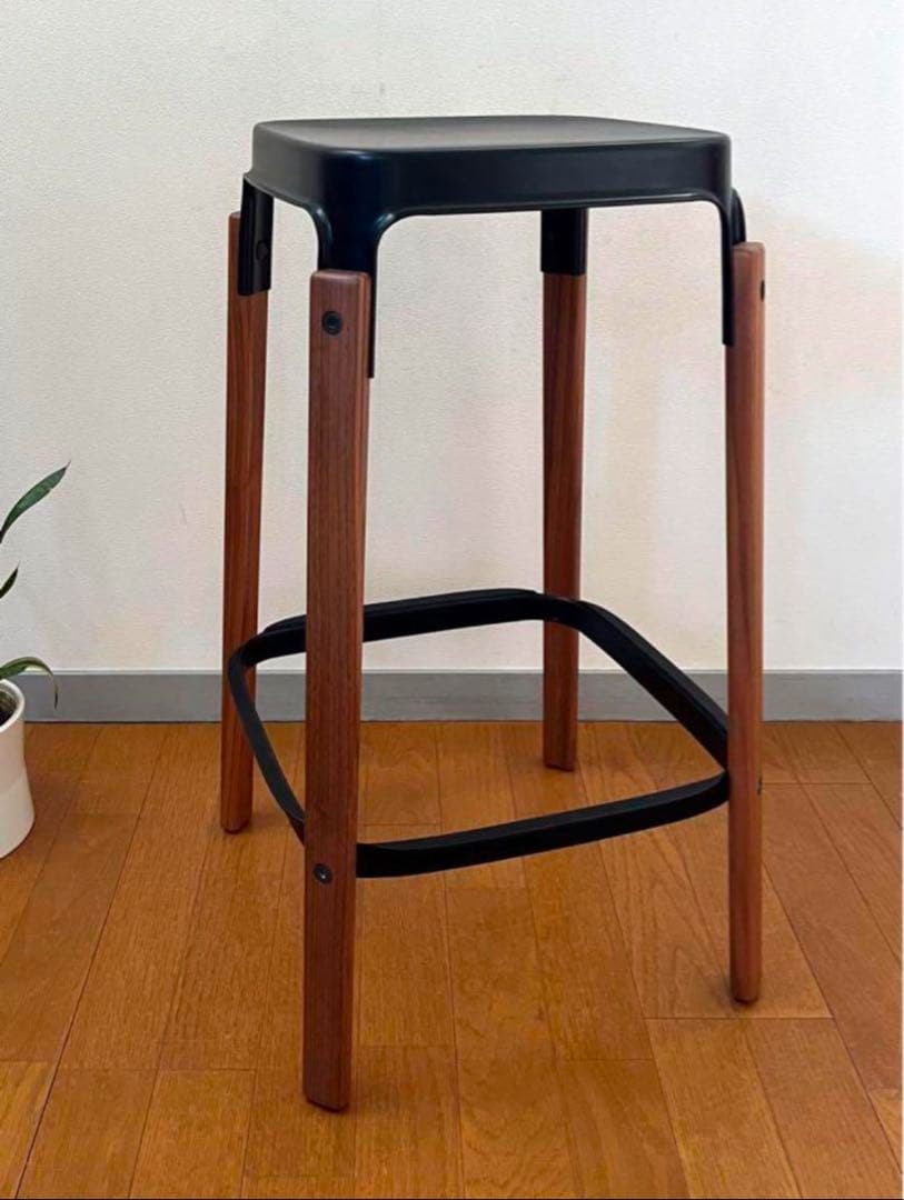 【再値下げしました】MAGIS STEELWOOD STOOL ハイスツール