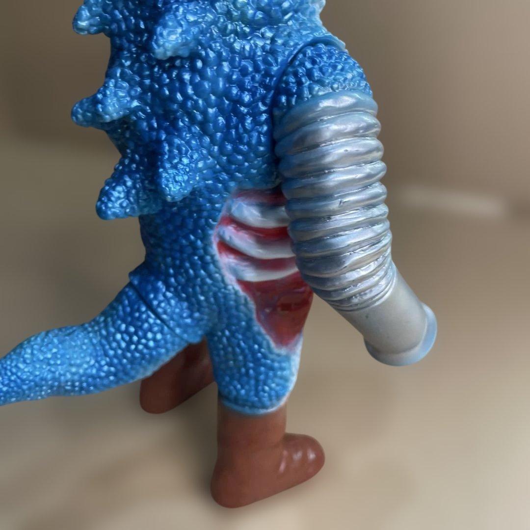 ヤモマーク ヤモマークの大怪獣シリーズ ヤモバズーカ ブルー　ソフビ