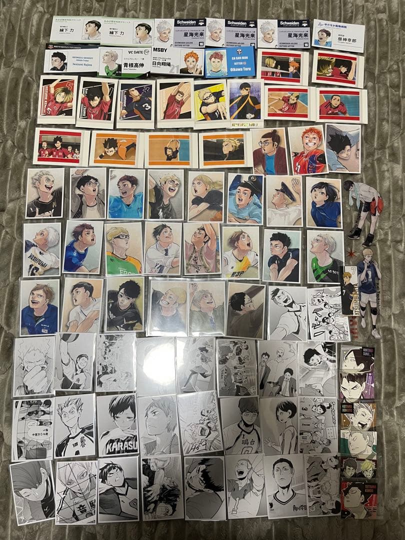 ハイキュー ポストカード クロニクル カード 映画特典 ステッカー 紙等纏め売り
