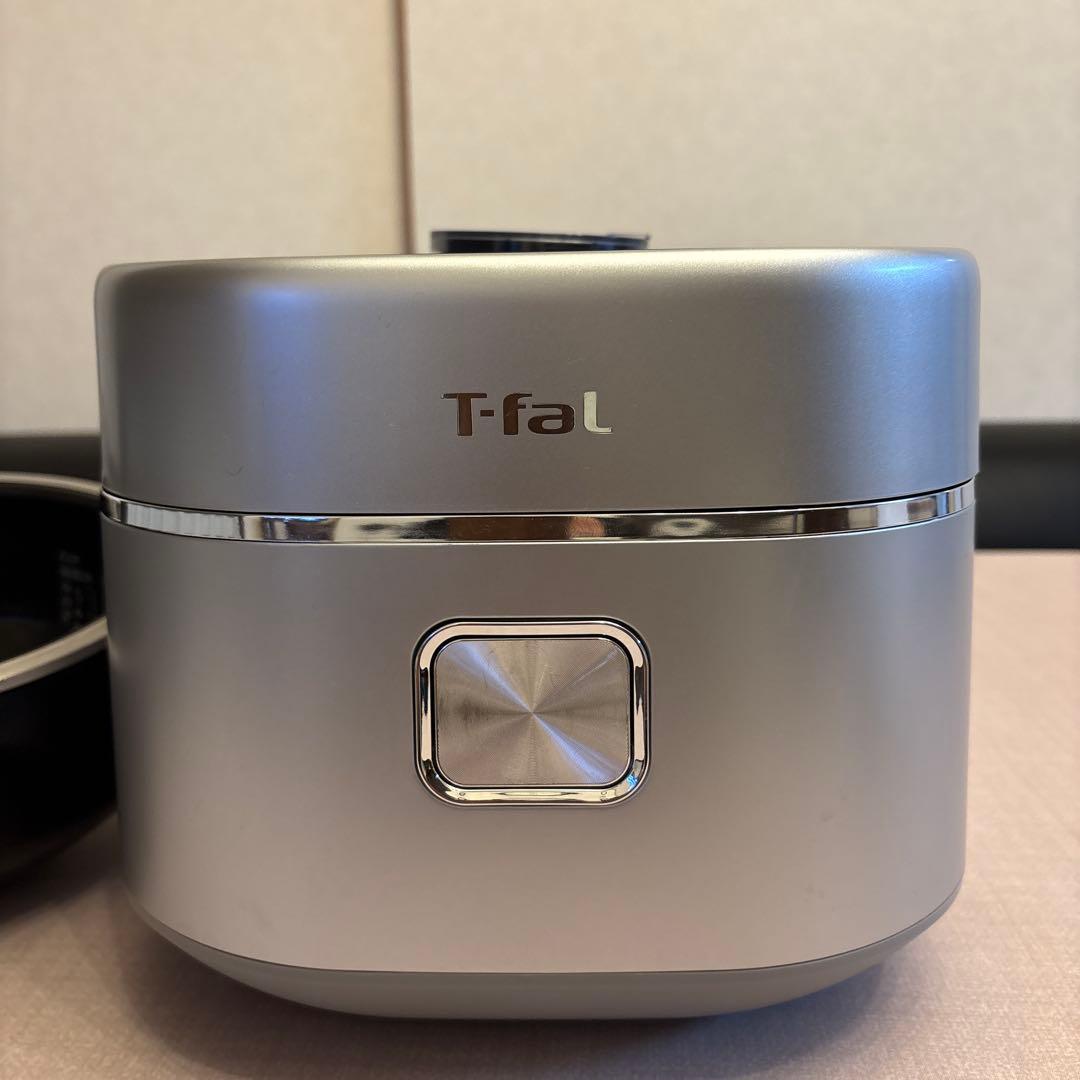 Tefal メタリック炊飯器3 D 保温機能