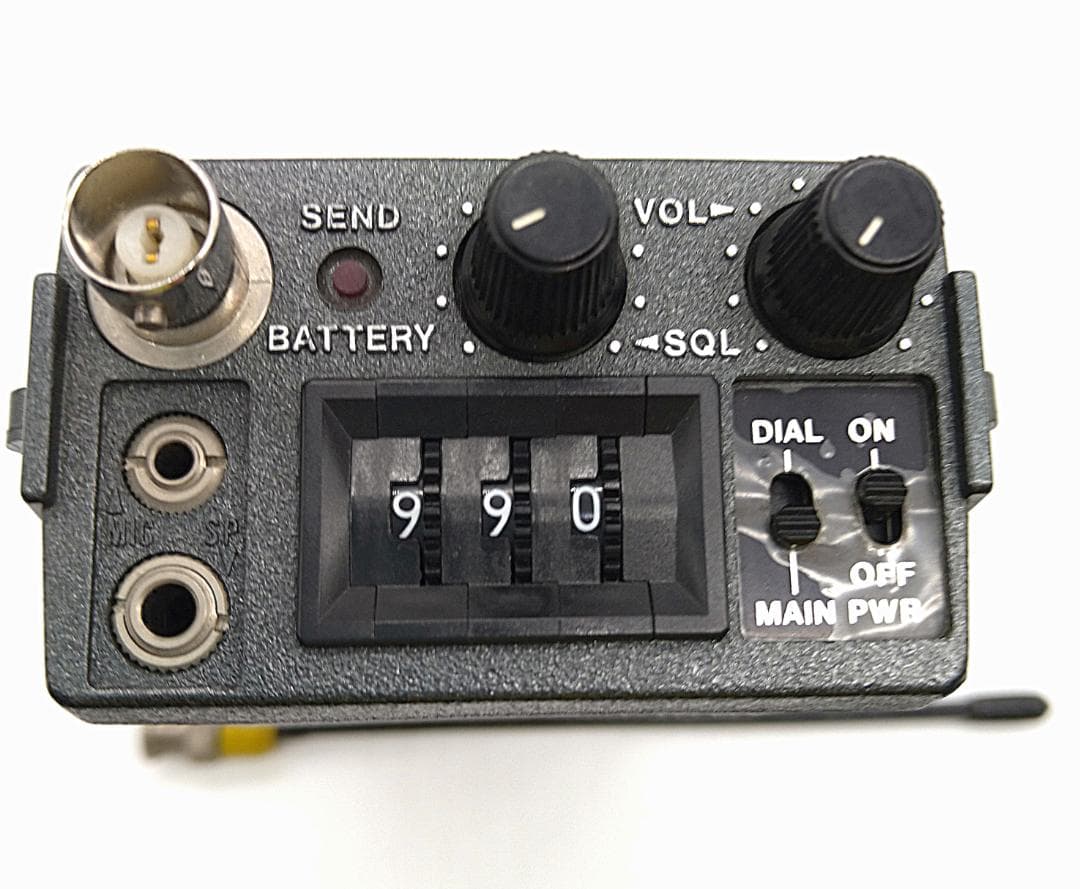 ICOM IC-3N トランシーバー ACバッテリーチャージャー付き 通電確認済