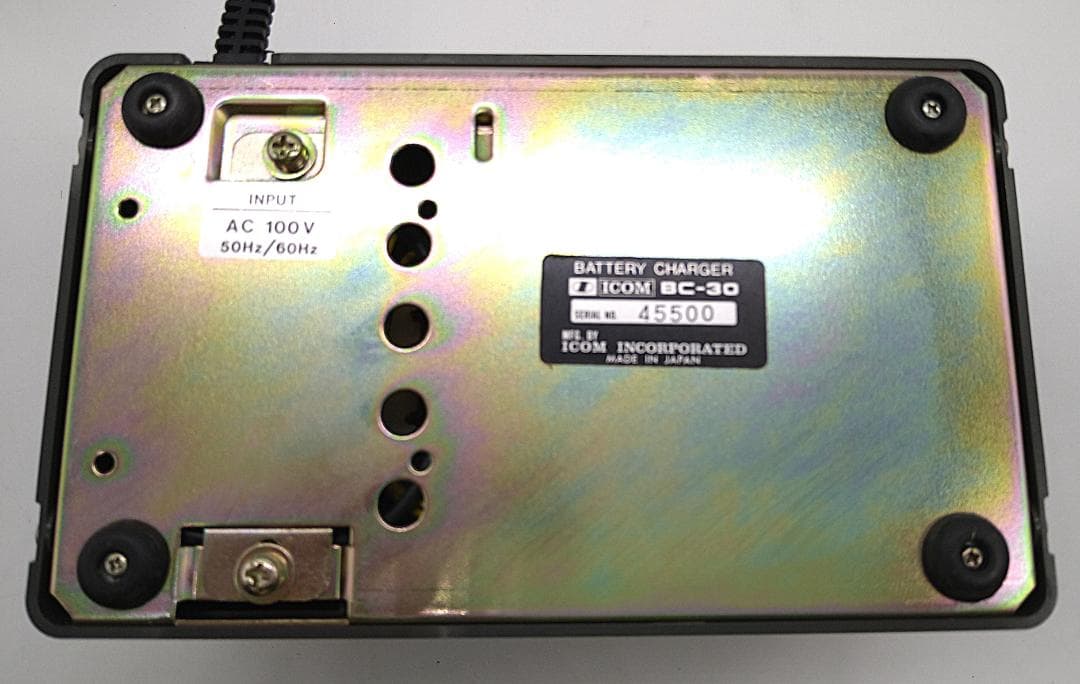 ICOM IC-3N トランシーバー ACバッテリーチャージャー付き 通電確認済