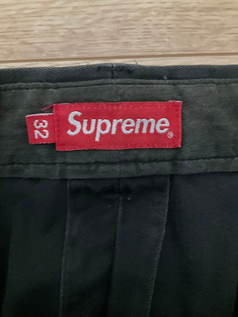 パンツ Supreme pin up chino black 32