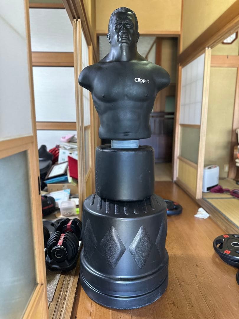 【引き取り限定】【良品】人型サンドバック クリッパー Clipper