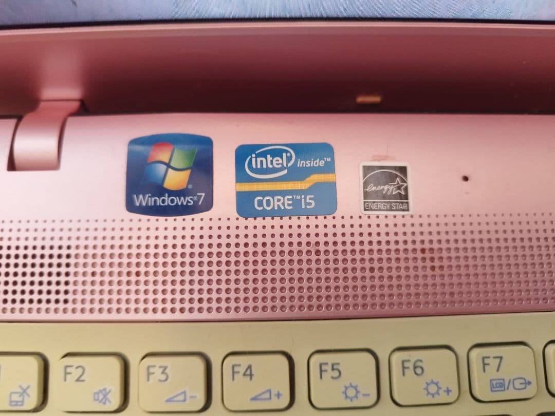 ジャンク 256GB i5 人気VAIO かわいいピンク カメラ付！Win10