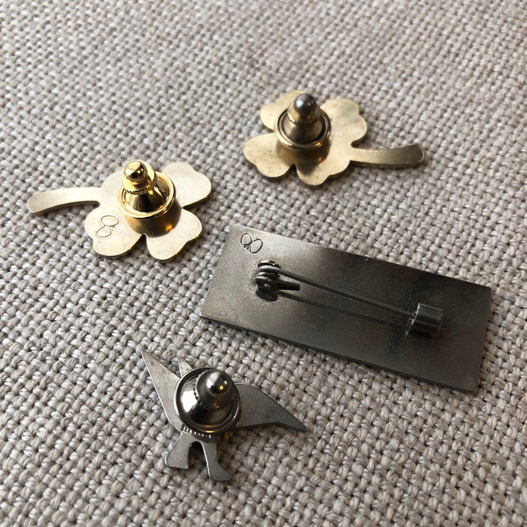 ミナペルホネン　ブローチ4点セット