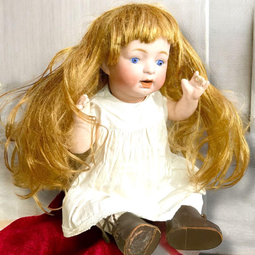 れいちゃん アンティーク ビスクドール モリムラ ブラザーズ 明治 大正