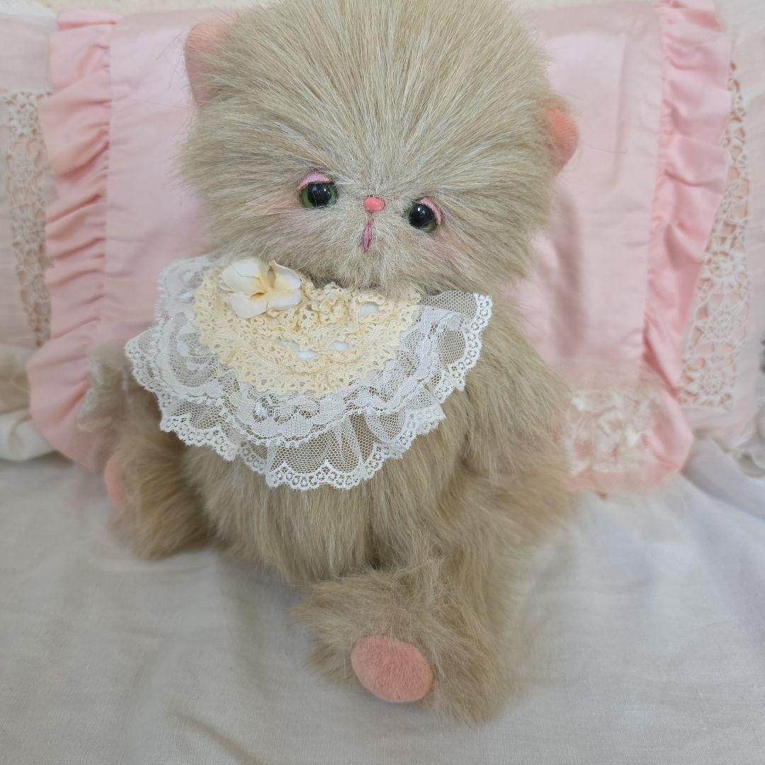 作家様　ハンドメイド　テディベア　キャット　　　　猫　ぬいぐるみ