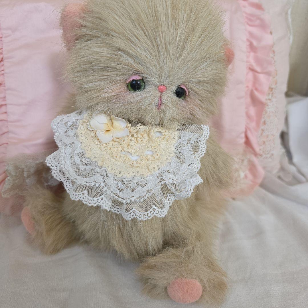 作家様　ハンドメイド　テディベア　キャット　　　　猫　ぬいぐるみ