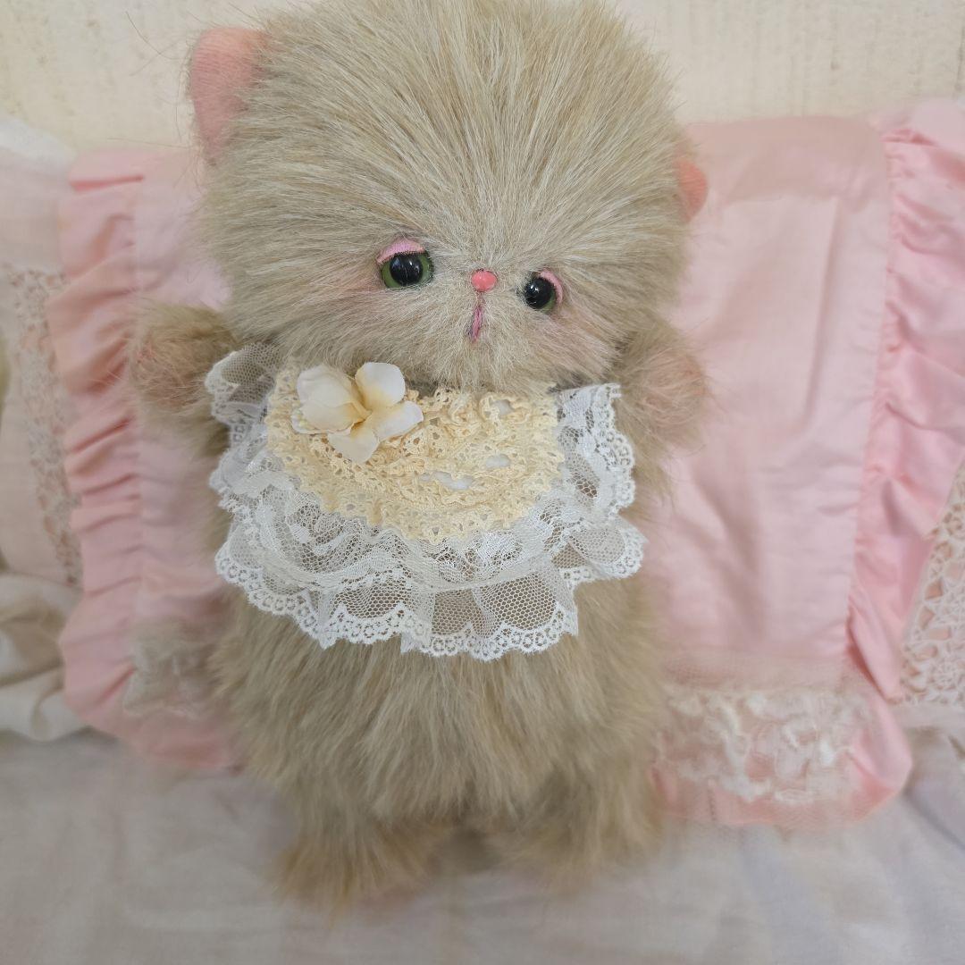 作家様　ハンドメイド　テディベア　キャット　　　　猫　ぬいぐるみ