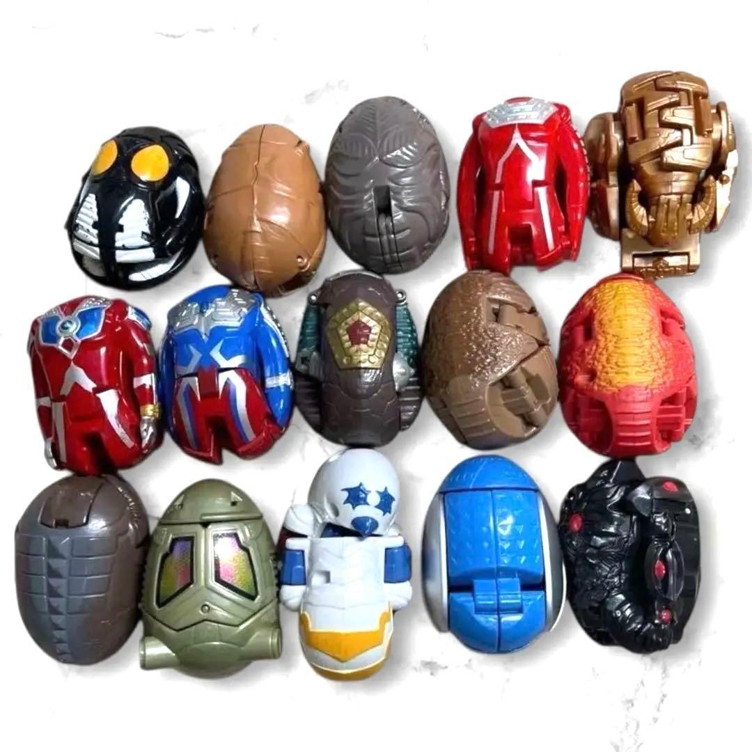 【超レア】ウルトラエッグ 15体　バトルアタッシュケース 説明書　ウルトラマン