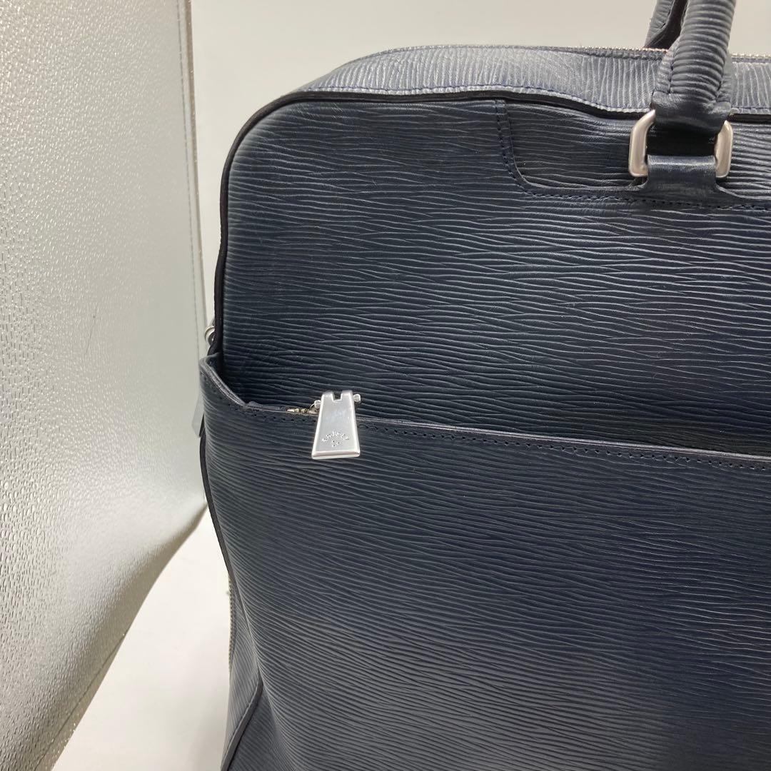 美品♡A4可♡aniary アニアリ ウェーブレザー 2way ビジネスバッグ