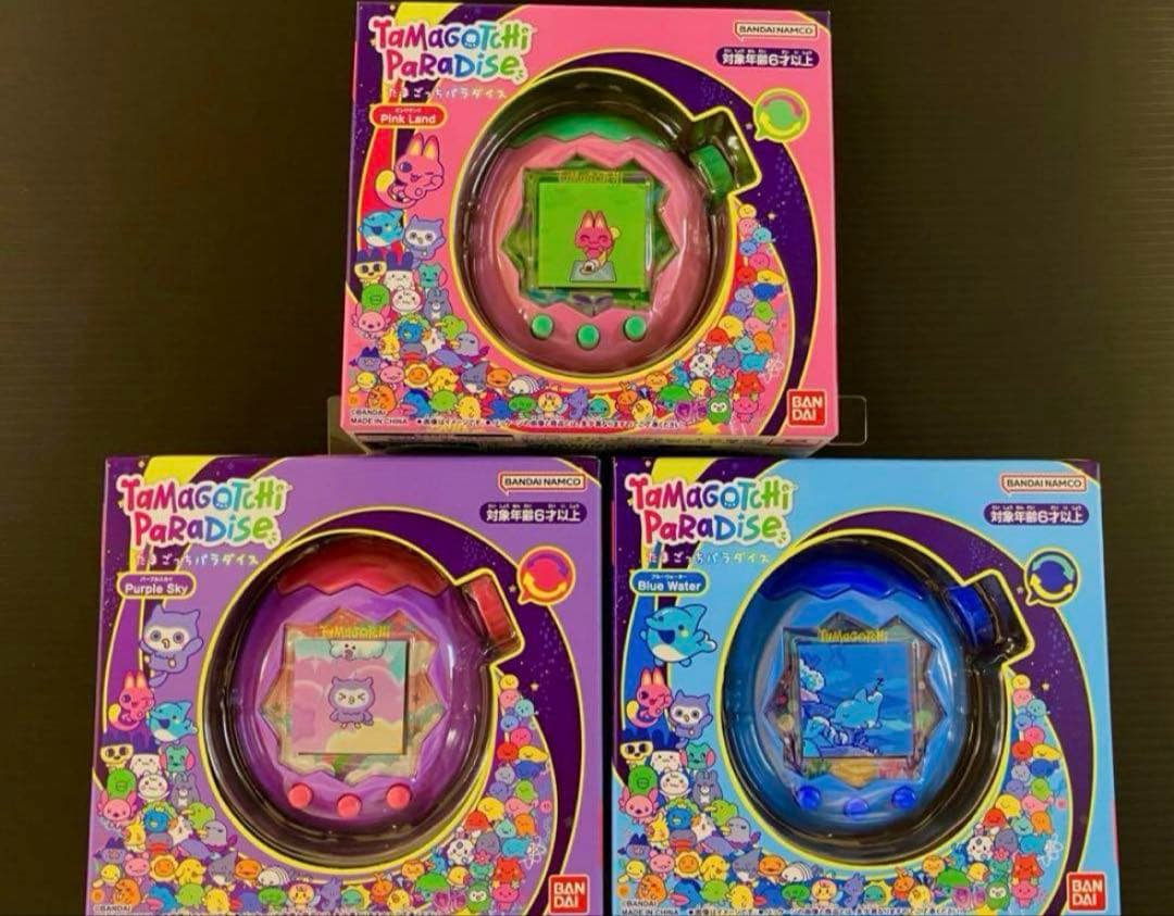 【新品未開封】たまごっちパラダイス　全種3色セット