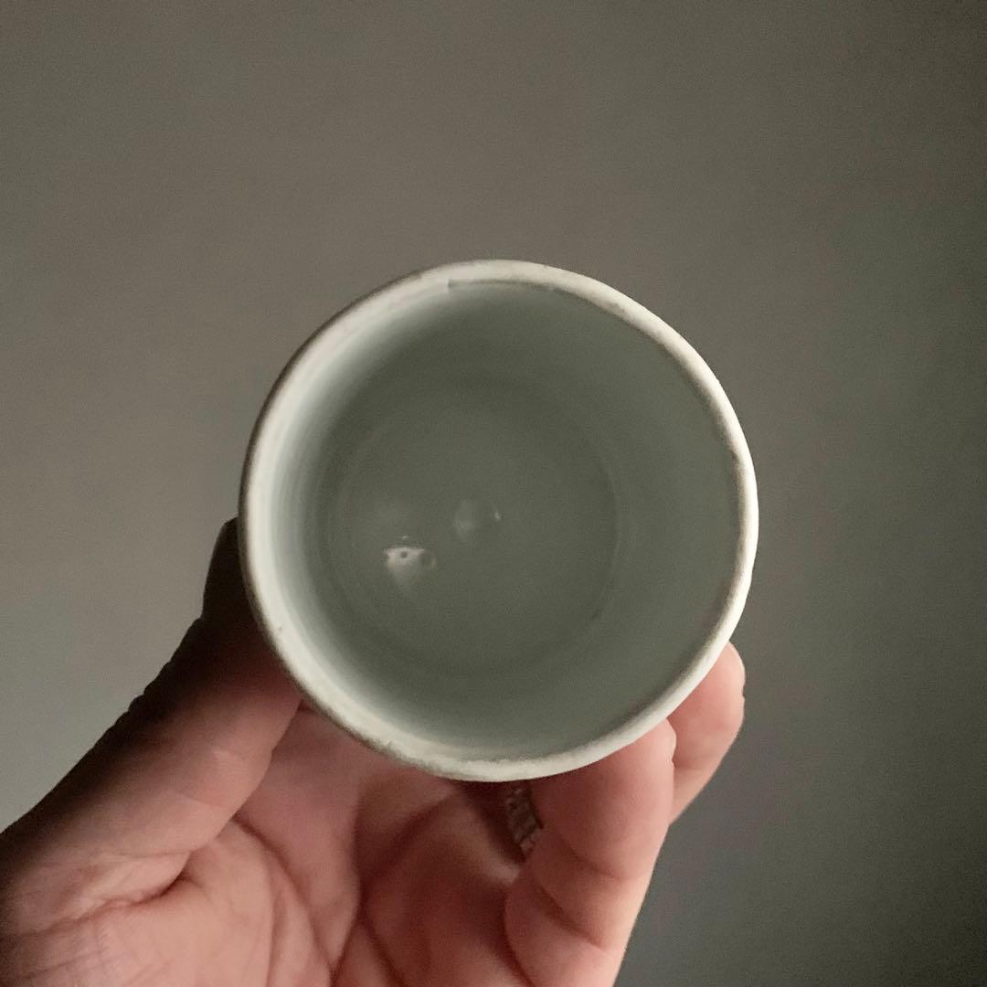 染付 筒盃 古伊万里 No.3 盃 ぐい呑み 古美術 古道具 アンティーク