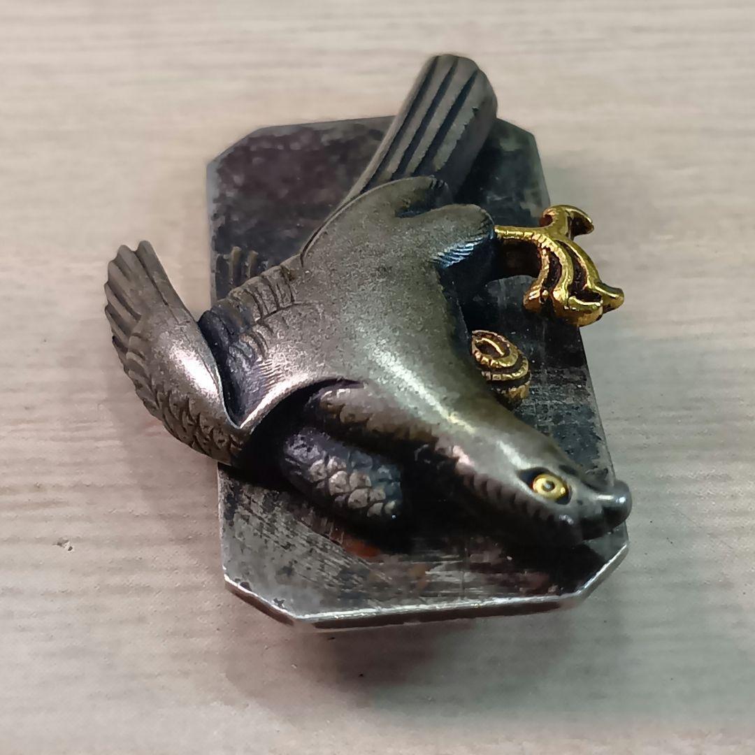 煙草入れ／超絶技巧前金具／鷹図