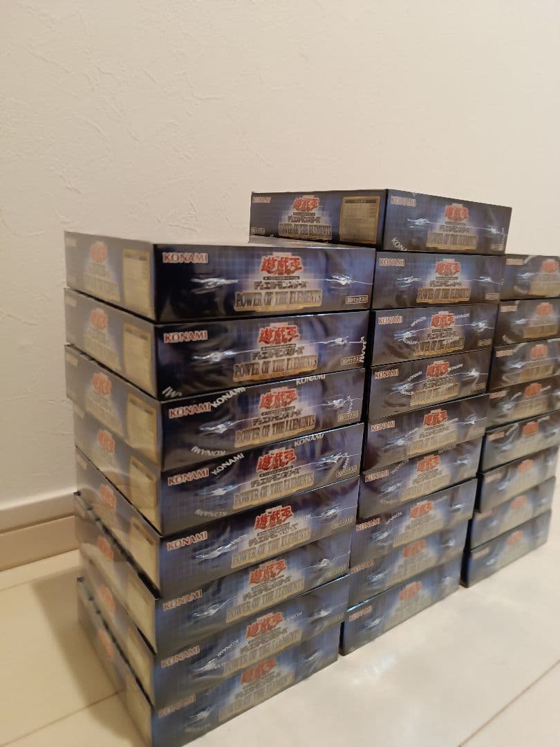 遊戯王　パワーオブジエレメンツ　25BOXセット　未開封シュリンク付き