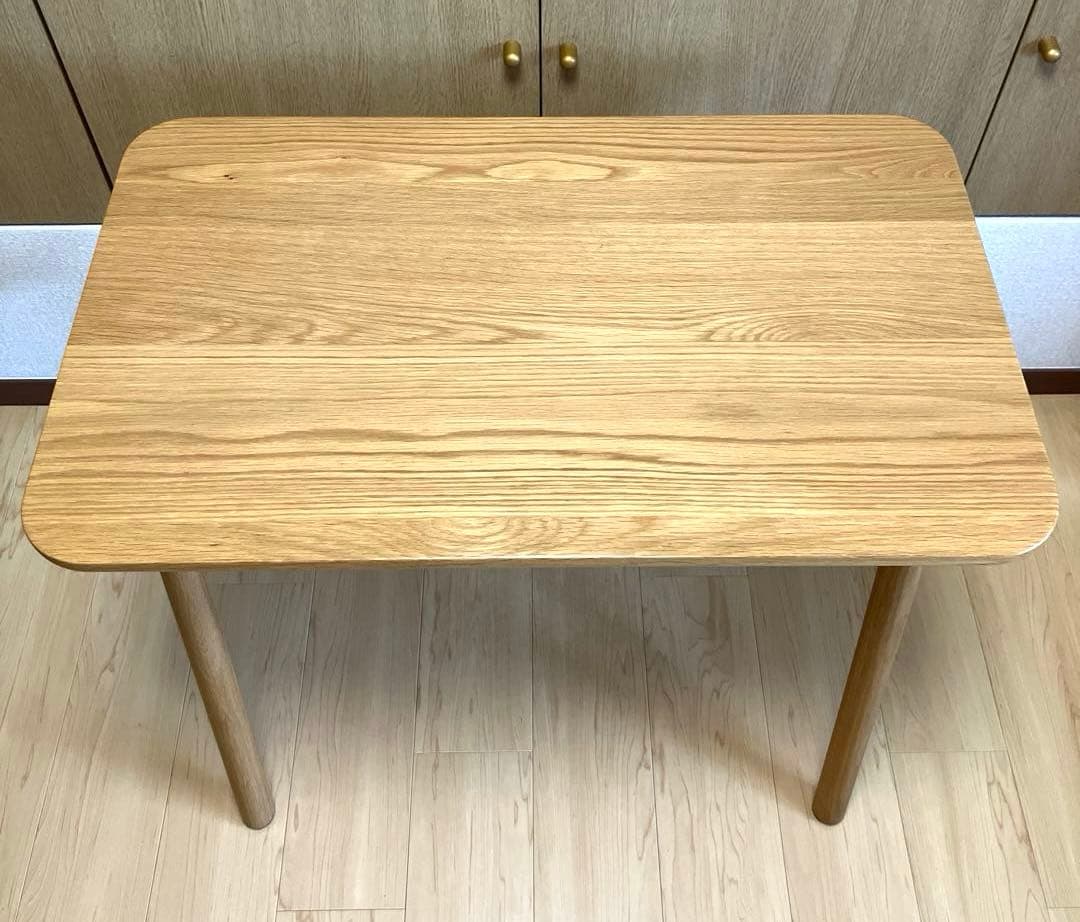 【美品】ACTUS リピアオーク材デスク 学習机 テーブル 木製家具　RIPIA