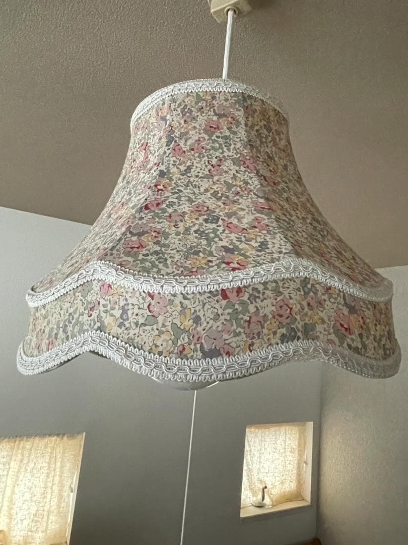 MOMO Natural モモナチュラル リバティ柄 照明ライト② ☆廃盤☆