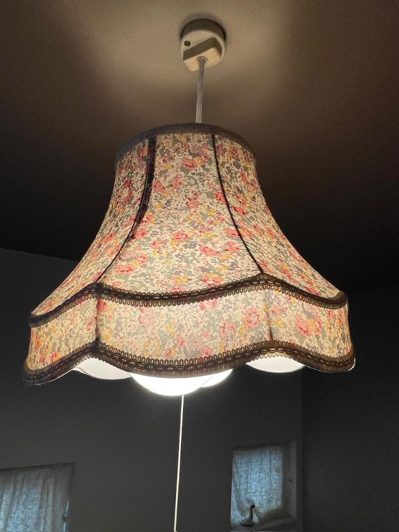 MOMO Natural モモナチュラル リバティ柄 照明ライト② ☆廃盤☆