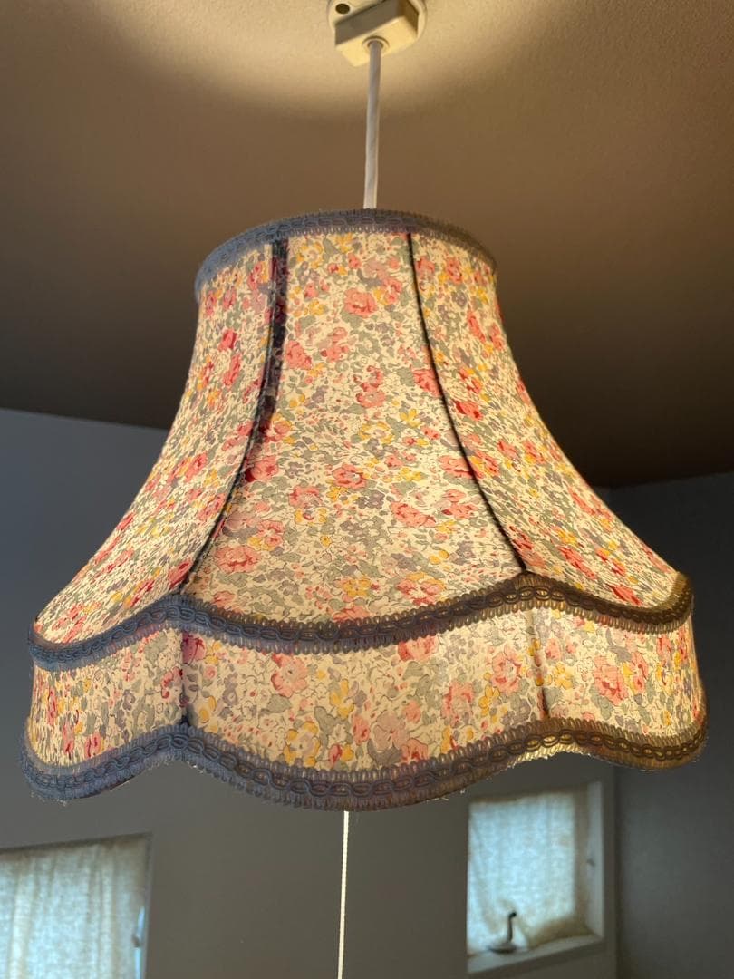 MOMO Natural モモナチュラル リバティ柄 照明ライト② ☆廃盤☆