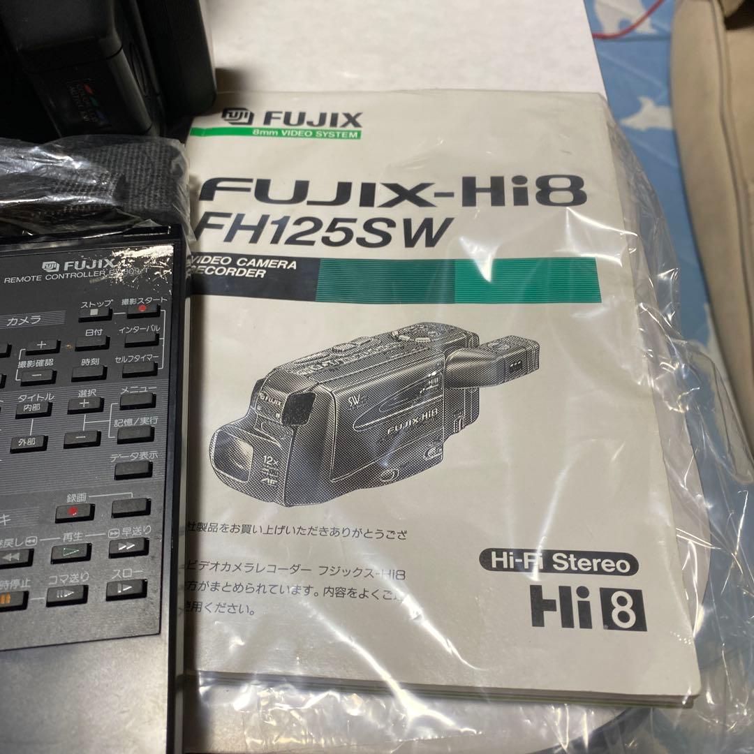 動作品　FUJIX-Hi8 ビデオカメラ　FH125SW ②