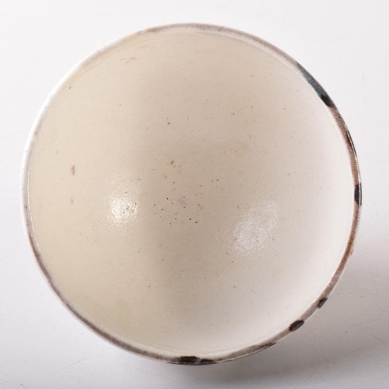 煎茶道具　水月窯　楓文　汲出茶碗　五客　共箱　V　7458