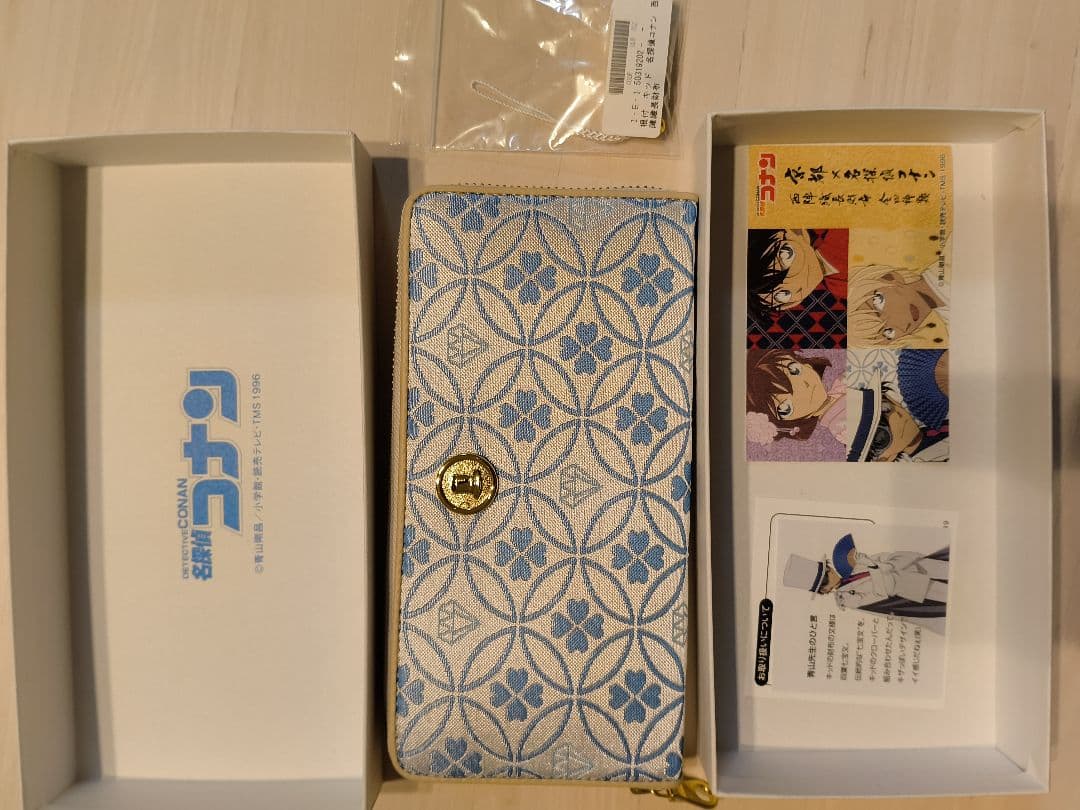 コナン西陣織長財布　怪盗キッド