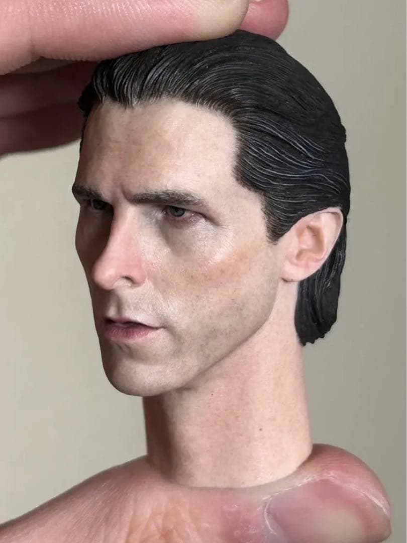 1/6 カスタムヘッド ダークナイト ライジング バットマン　ブルース