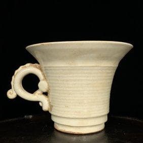 唐興窯の片耳杯