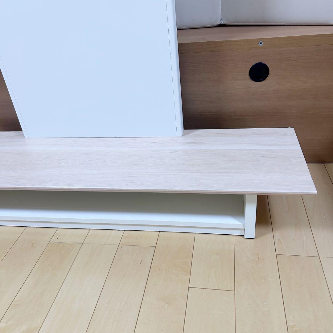 朝日木材加工　テレビ台　AS-WG1200NA 40〜65V型　テレビボード