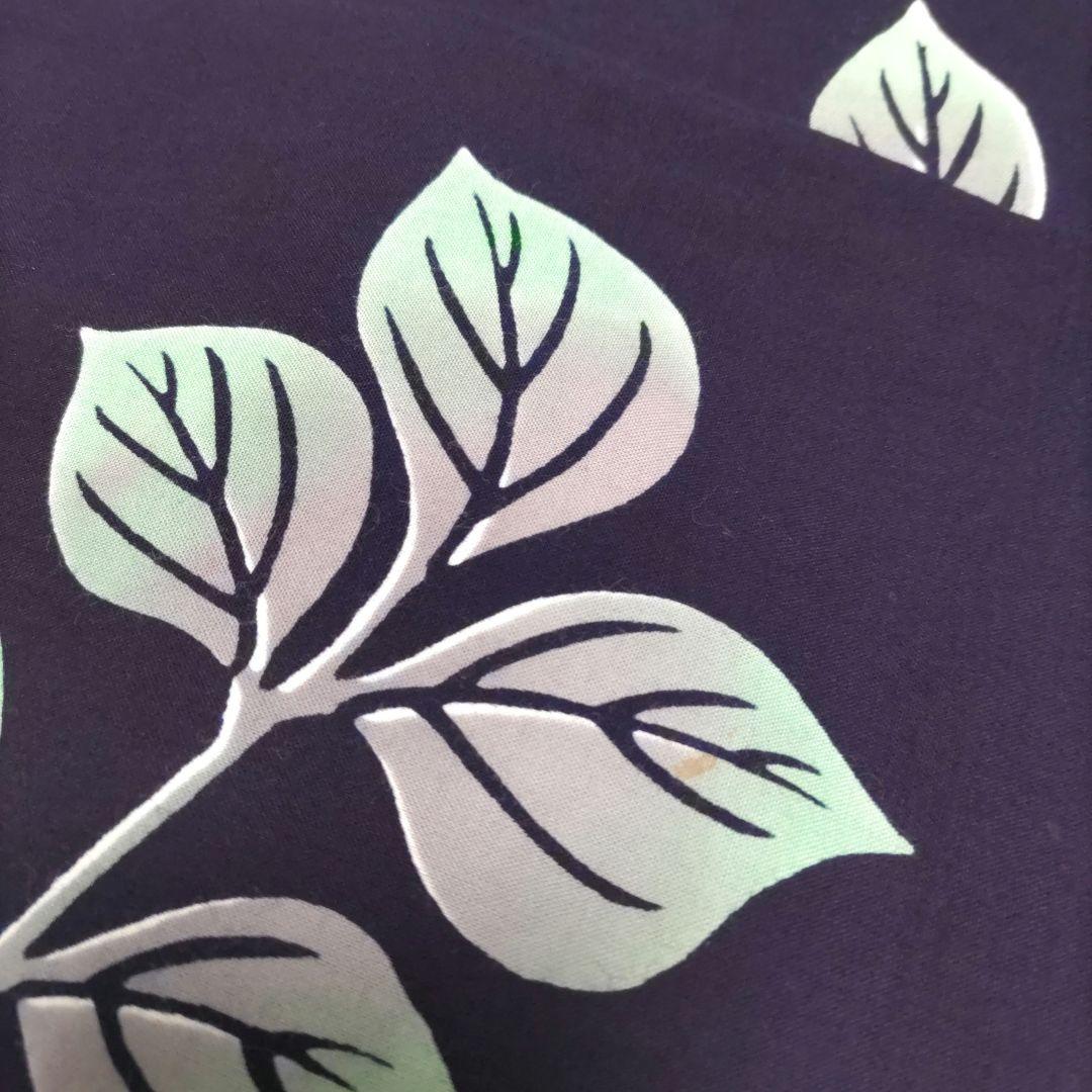 竺仙　浴衣　木綿　注染浴衣　ひまわり