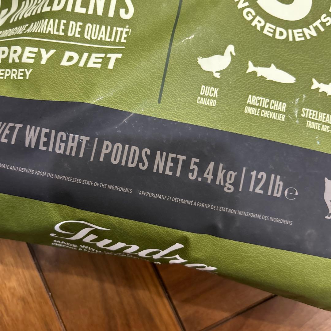 Orijenカナダ産 オリジン ツンドラ キャットフード　5.4kg プレミアム