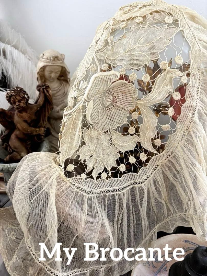 アンティーク雑貨 Edwardian Pillow Sham