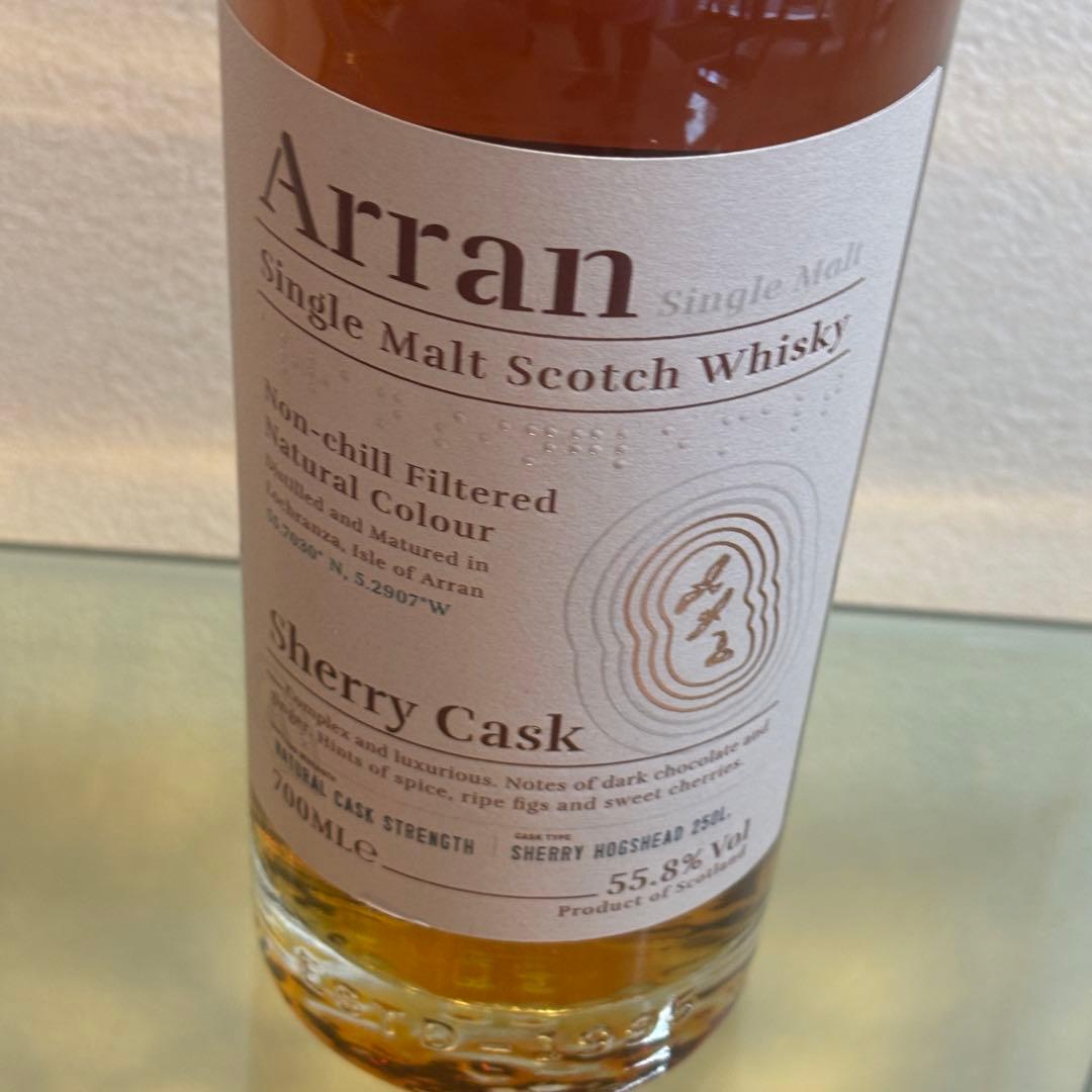 NA3239 未開栓! Arran アラン シングルモルト sherrycask