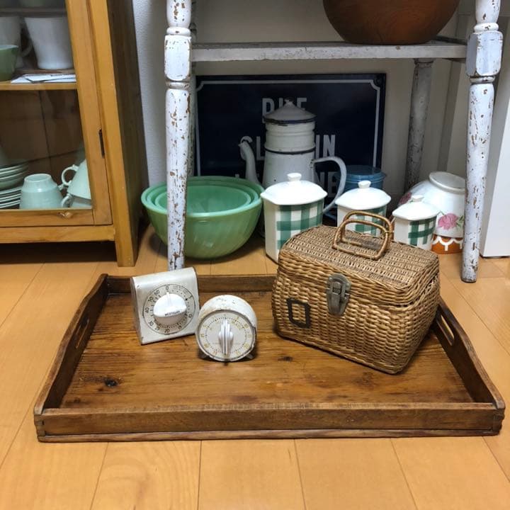 イギリスアンティーク　トレイ　お盆