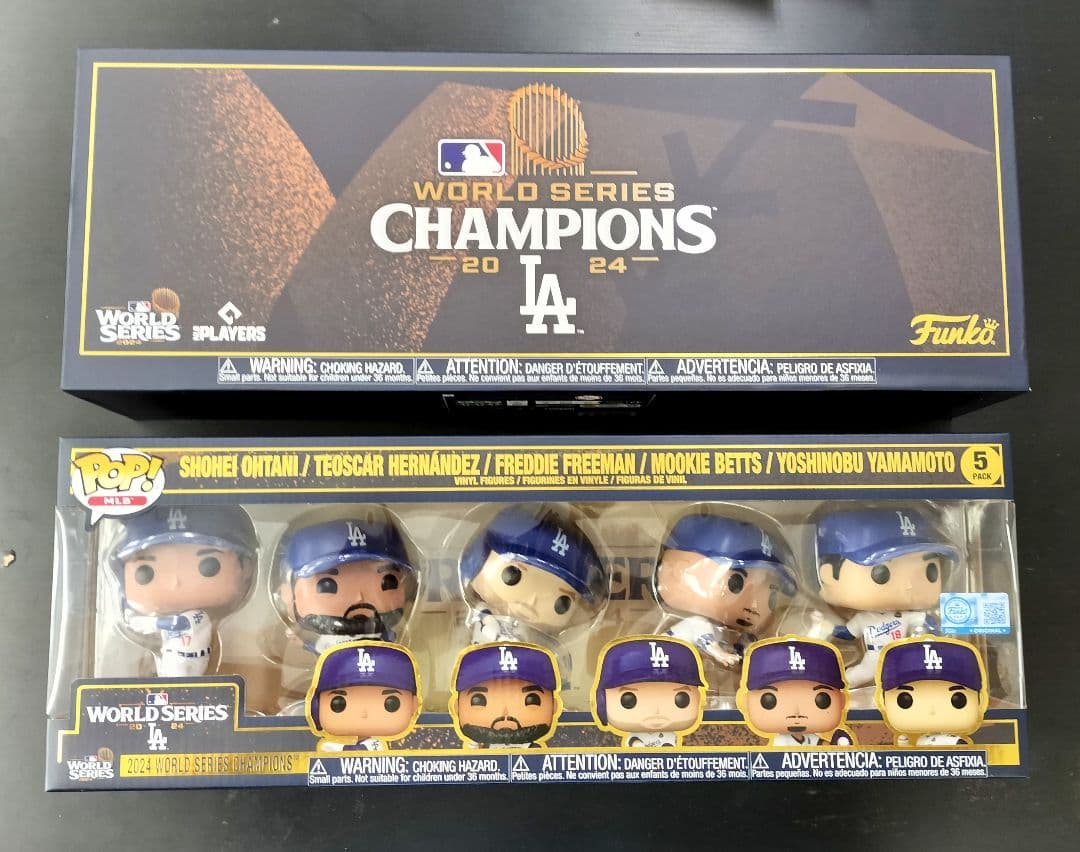Funko 2024 ドジャースワールドシリーズチャンピオン記念フィギュアセット