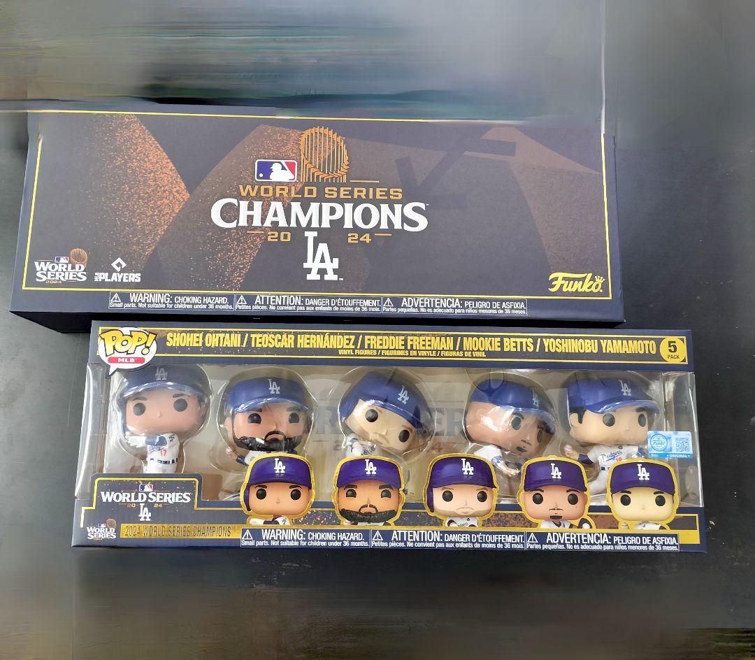 Funko 2024 ドジャースワールドシリーズチャンピオン記念フィギュアセット