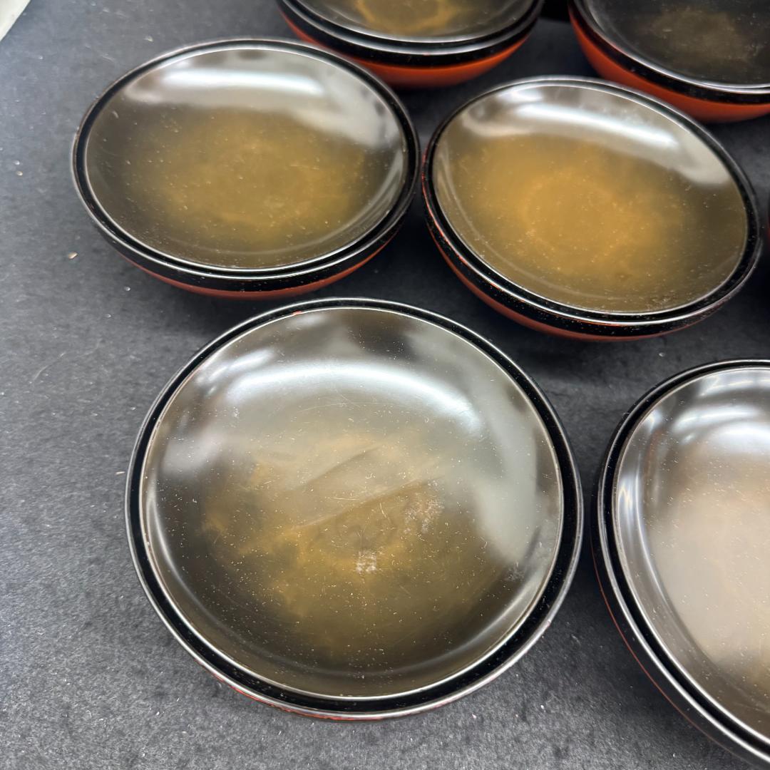 輪島塗　吸い物椀　10客(木箱付)